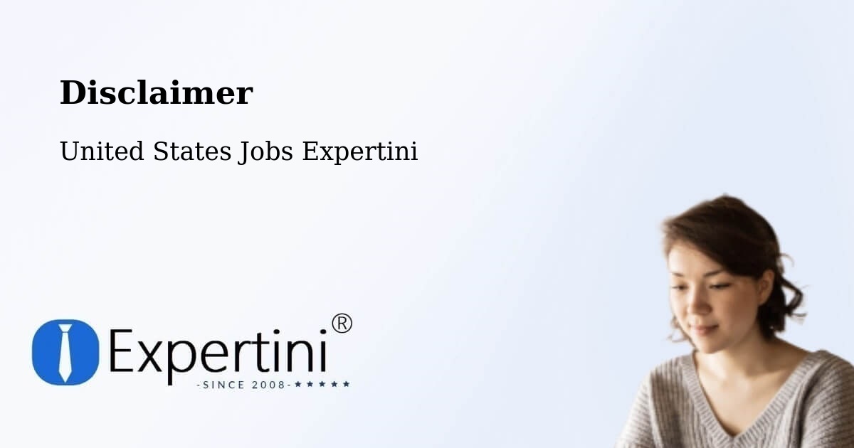 Disclaimer – Industry - United States Jobs Expertini