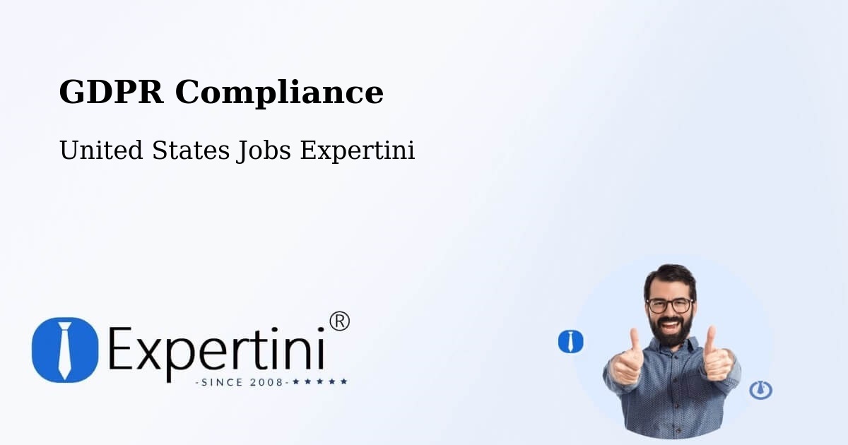 EU GDPR Compliance Statement – Industry - United States Jobs Expertini