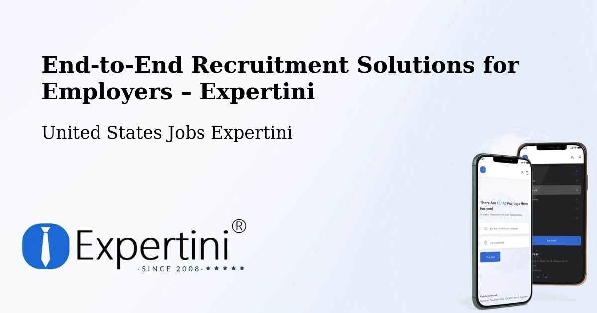 Recruitment Solutions for Employers – Industry - Industry, United States Jobs Expertini